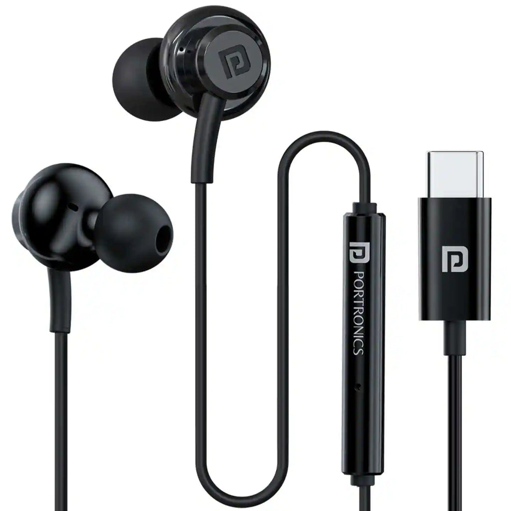 AriesGen Type-C Wired Handsfree with HD Sound & Built-in Mic